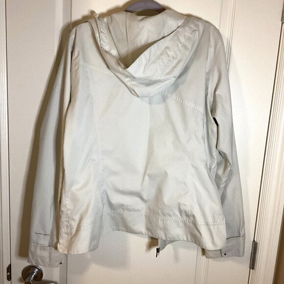 Columbia Sportswear Women's White Soft Shell Jacket Windbreaker Lightweight - Picture 8 of 14